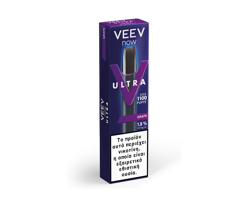 IQOS VEEV NOW ULTRA  Grape Succ Disposable Electronic Cigarette